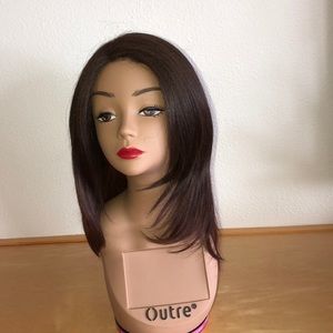 brown lace front wig